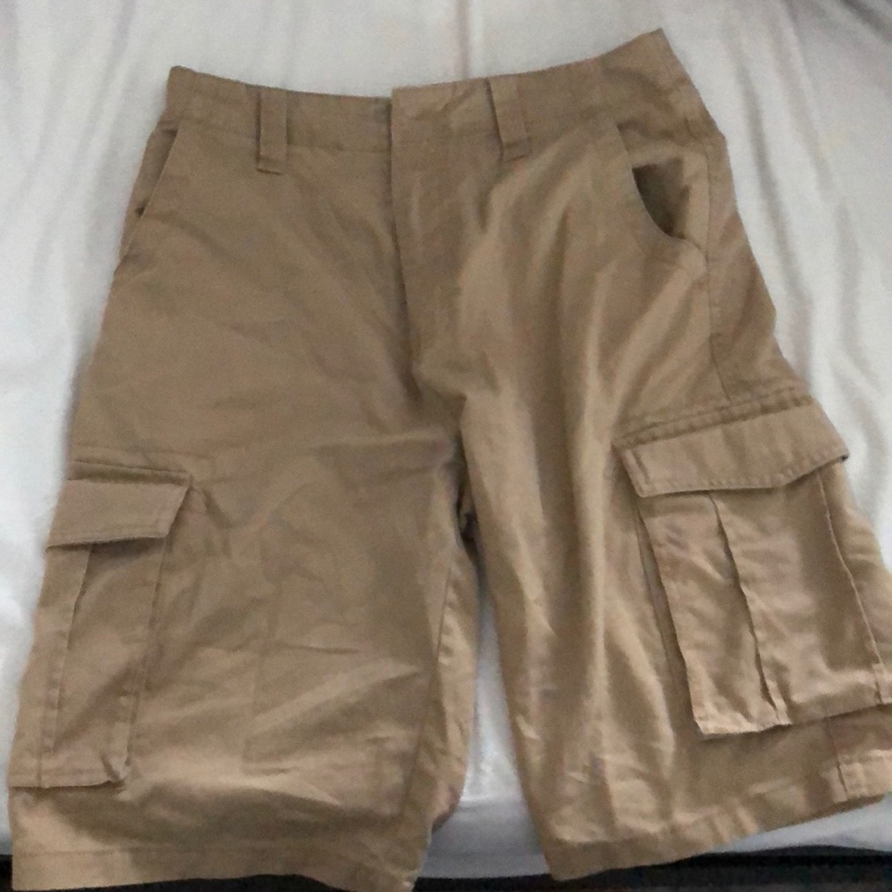 Polo beige cargo shorts